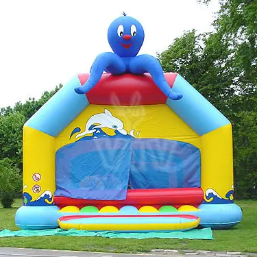 Inflatable dry ball pool for play zones
