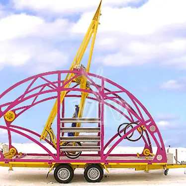 Swing bikes mechanical attraction