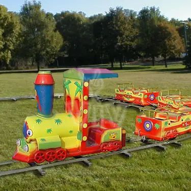 Mini train attraction