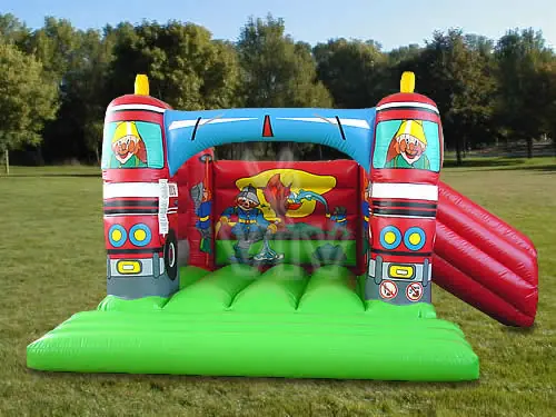 Firecar open-top inflatable bounce