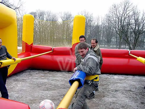 Playing field promotional inflatable product photo
