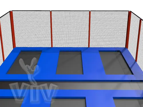 6-place Trampoline mechanical attraction product photo