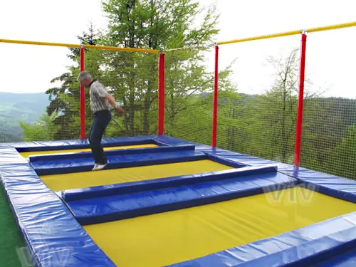 8-place Trampoline mechanical attraction product photo