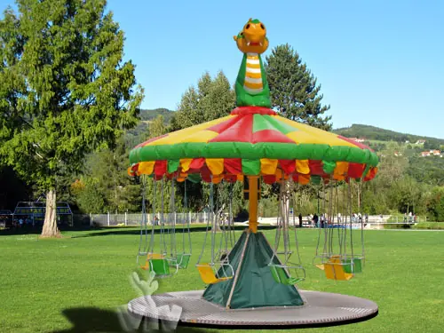 Carousel Dino mechanical attraction product photo