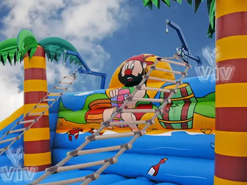 Pirates Ladder competition inflatable product photo