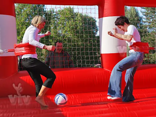 Soccer bungee competition inflatable product photo