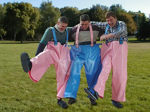 Pants competition inflatable product photo