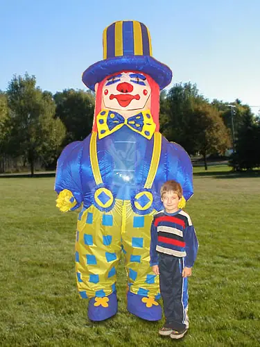 Clown promotional inflatable product photo
