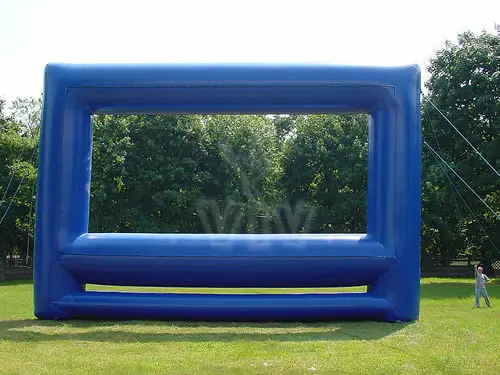 Screen promotional inflatable product photo