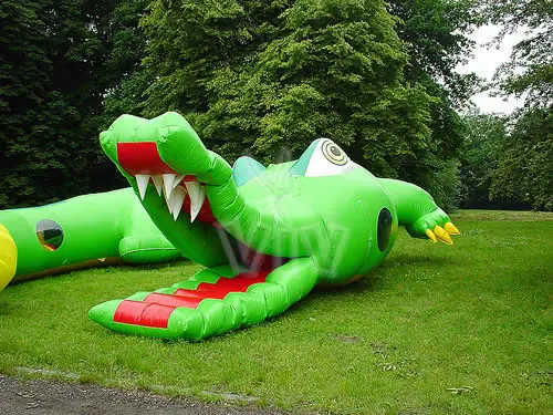 Crocodyle Obstacle course specials inflatable product photo