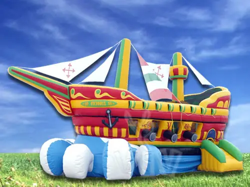 Pirate Ship with a moving wave specials inflatable product photo
