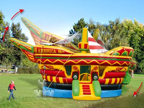 Rocking ship specials inflatable product photo