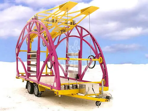 Swing bike mechanical attraction product photo