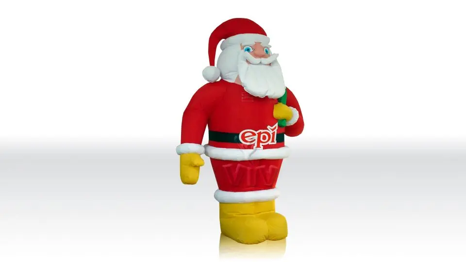 Father Christmas Costume (with blower) commercial attraction accessory