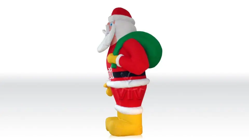 Father Christmas Costume (with blower) commercial attraction accessory