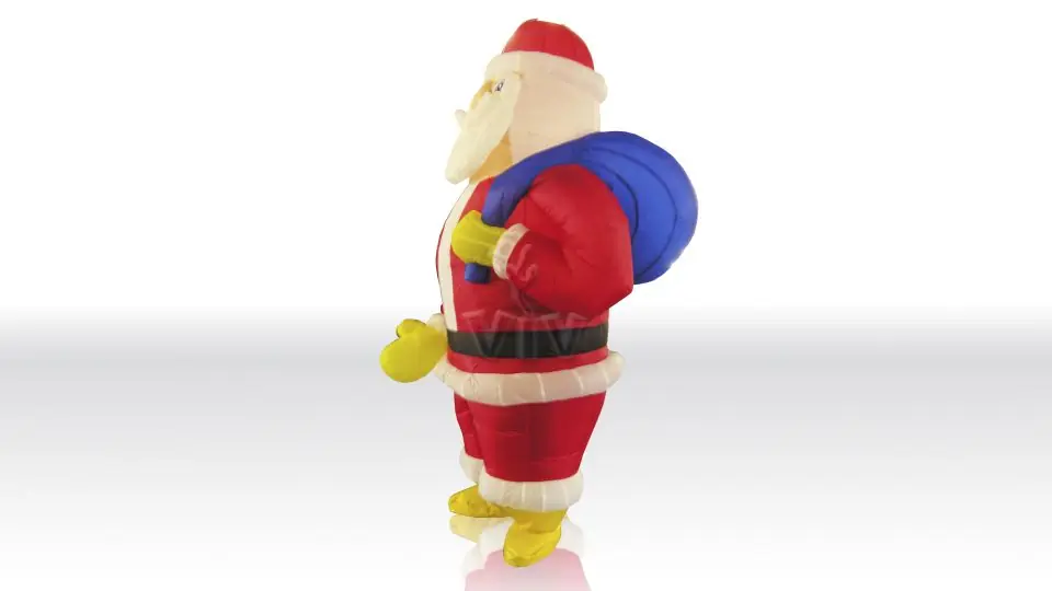 Father Christmas Costume (with blower) commercial attraction accessory