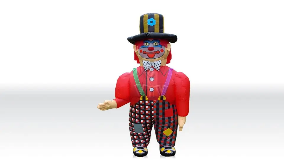 Costume Clown (with blower) commercial attraction accessory
