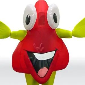 Lollipop Costume (2 batteries, blower, charger) commercial attraction accessory