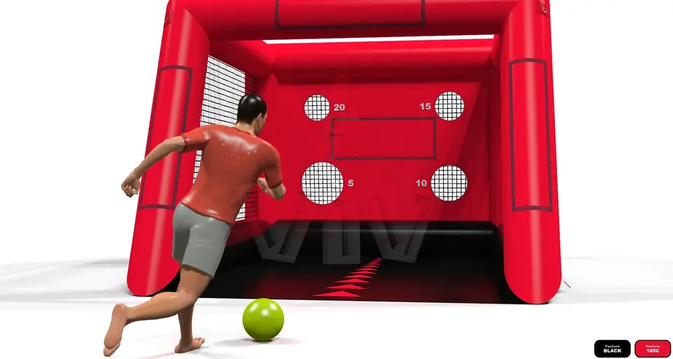 Accuracy Gate commercial inflatable action game