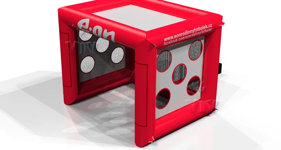 Accuracy Gate EON commercial inflatable action game