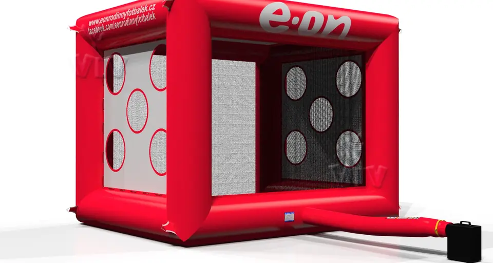 Accuracy Gate EON commercial inflatable action game