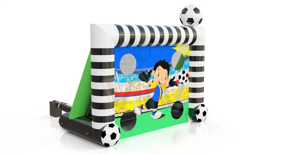 Accuracy gate soccer commercial inflatable action game