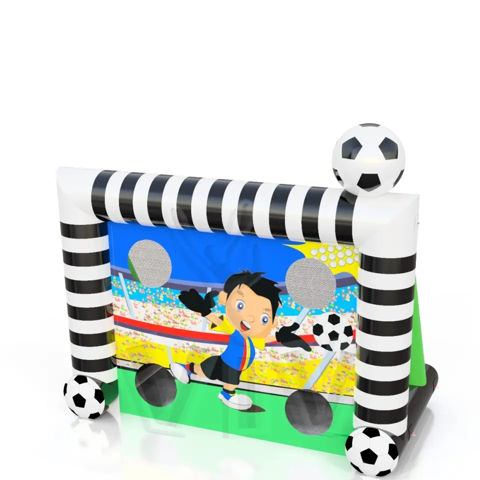 Accuracy gate soccer commercial inflatable action game
