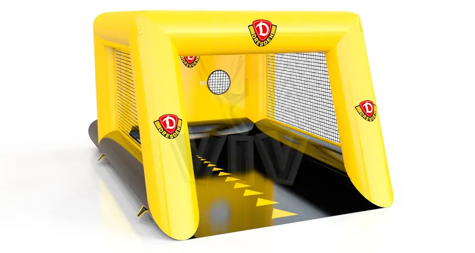 Accuracy Goal Dynamo commercial inflatable action game