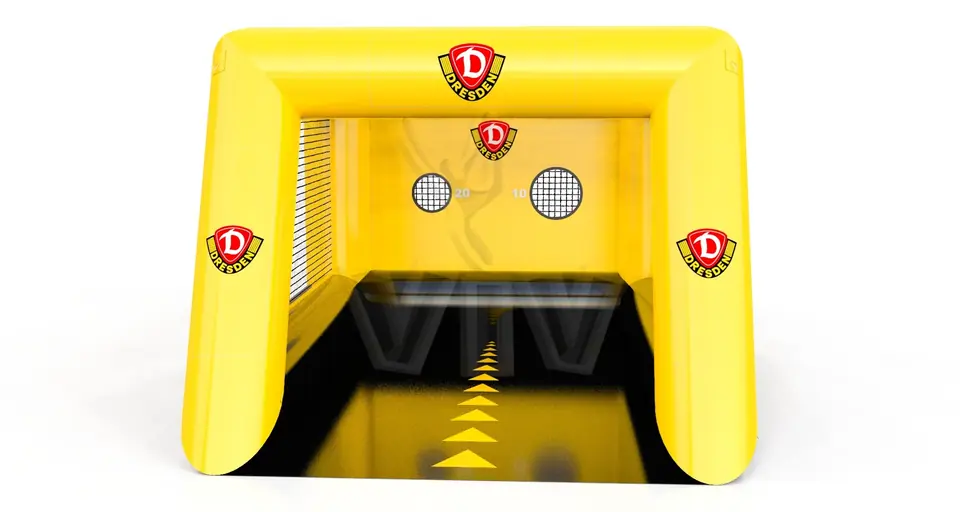 Accuracy Goal Dynamo commercial inflatable action game