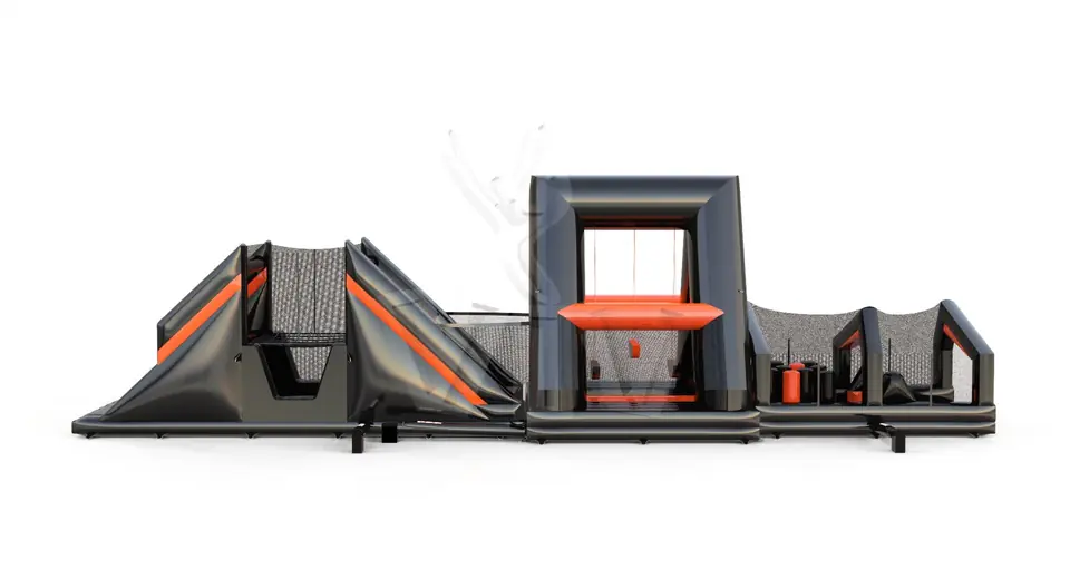 Active Center Gladiators - Collection Fun in Black commercial inflatable action game