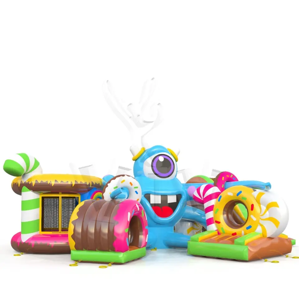 Active Playground Monsters commercial inflatable action game