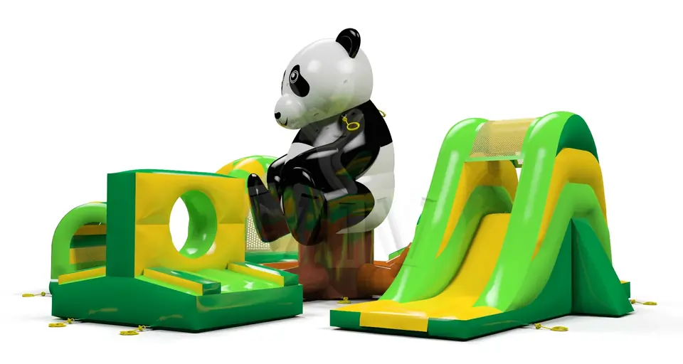 Active Playground Panda commercial inflatable action game