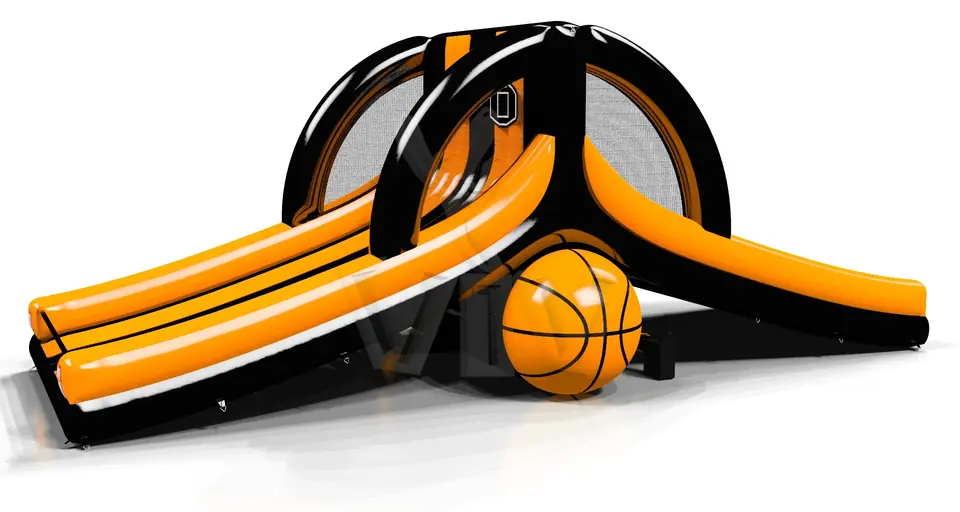 Basketball for 4 Players - Fun in Black commercial inflatable action game