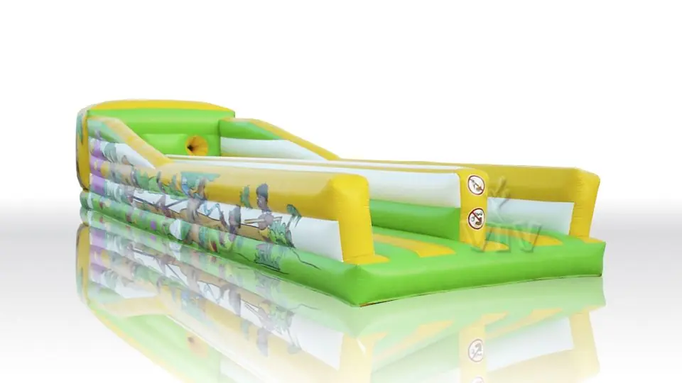 Bungee Run Giant with painting commercial inflatable action game