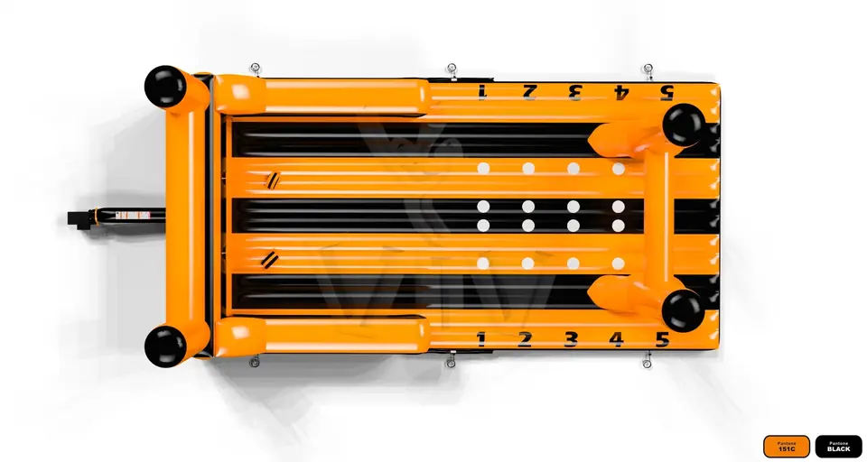 Bungee Run Rugby commercial inflatable action game