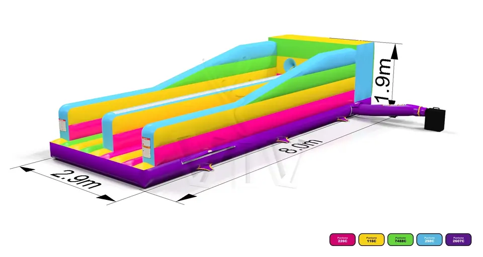 Bungee Run Standard Startup commercial inflatable action game