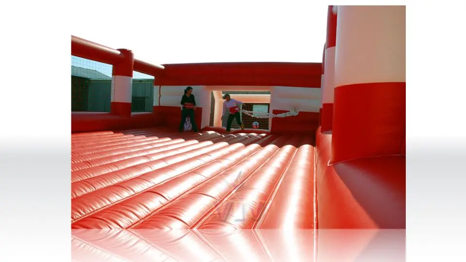 Bungee Soccer commercial inflatable action game