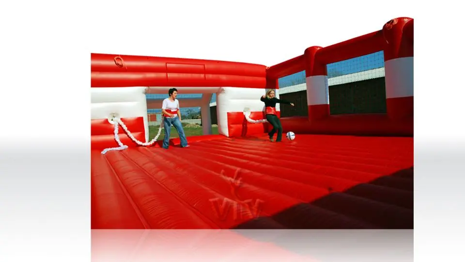 Bungee Soccer commercial inflatable action game