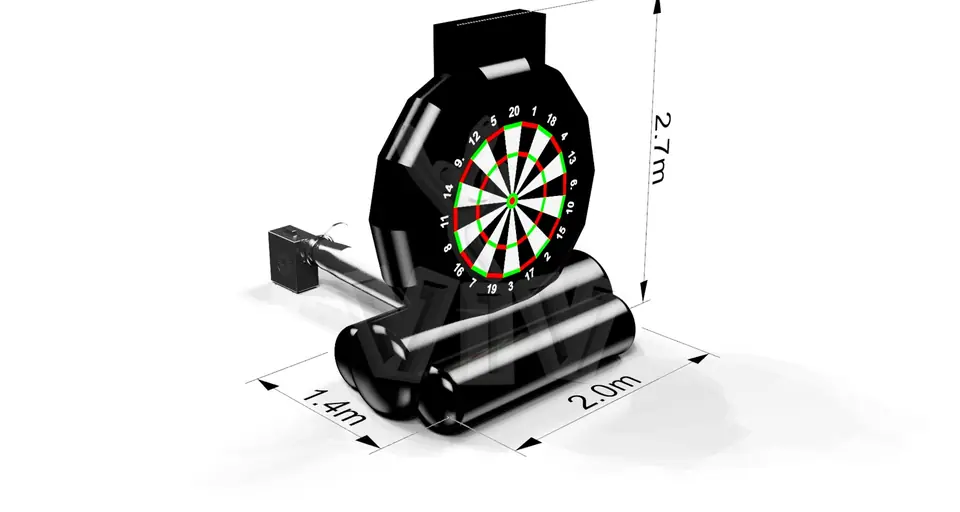 Dart (10-ball set) commercial inflatable action game