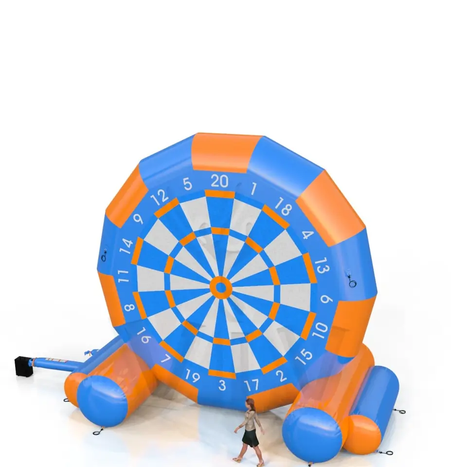 Dart foot commercial inflatable action game