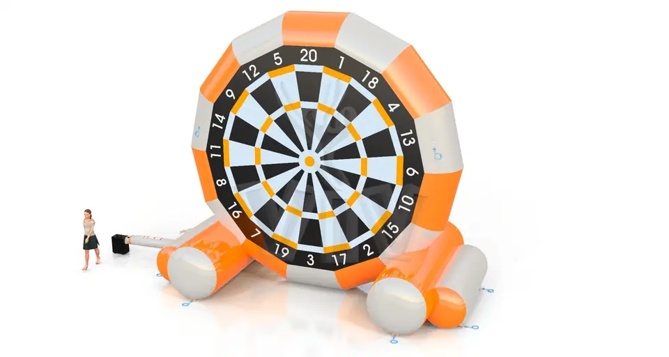 Dart Foot commercial inflatable action game