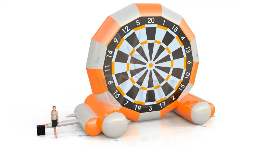 Dart Foot commercial inflatable action game