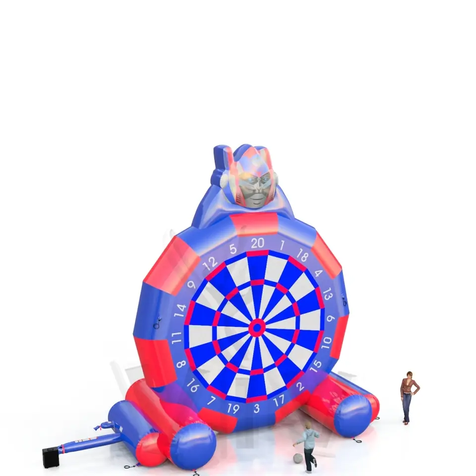 Dart Foot Robots commercial inflatable action game
