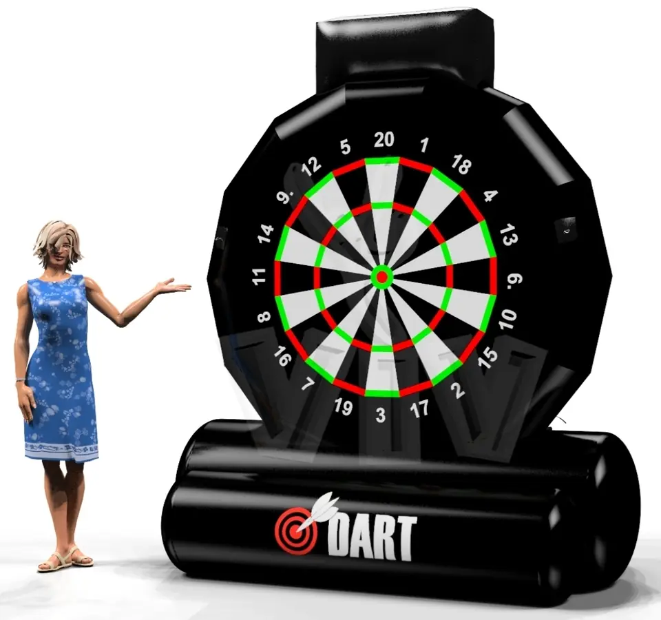 Dart commercial inflatable action game