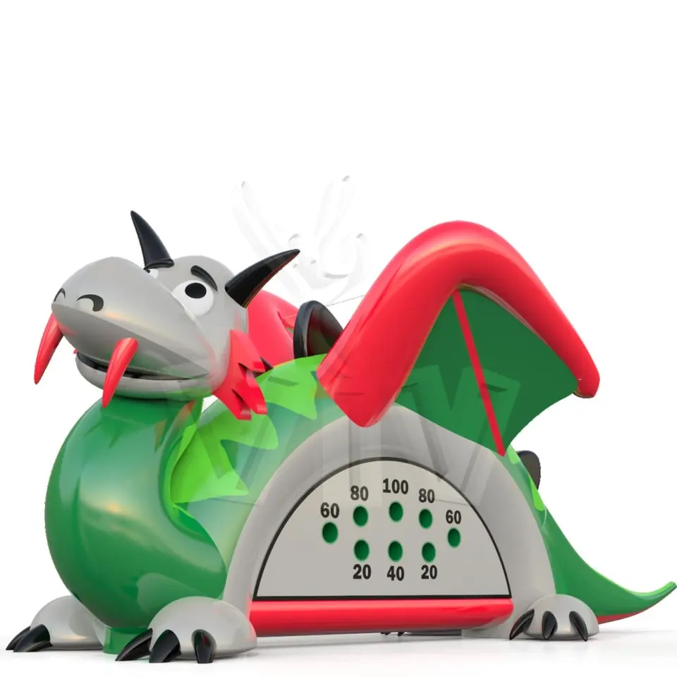 Dragon hunting commercial inflatable action game