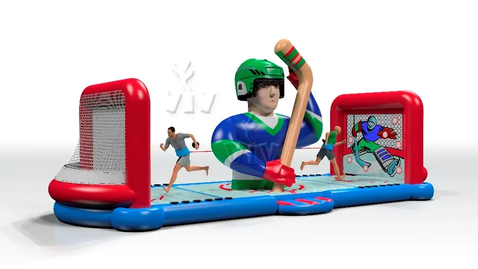 Equalizer Attack zone - Hockey Collection commercial inflatable action game