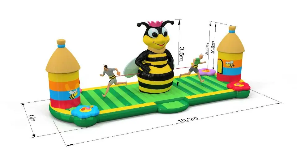 Equalizer Bee - Collection Big Bugs commercial inflatable action game