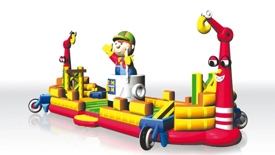Equalizer Cranes - Collection Tom the Builder commercial inflatable action game
