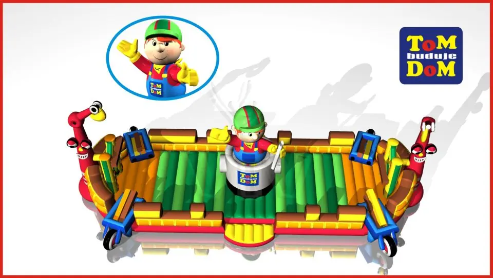 Equalizer Cranes - Collection Tom the Builder commercial inflatable action game