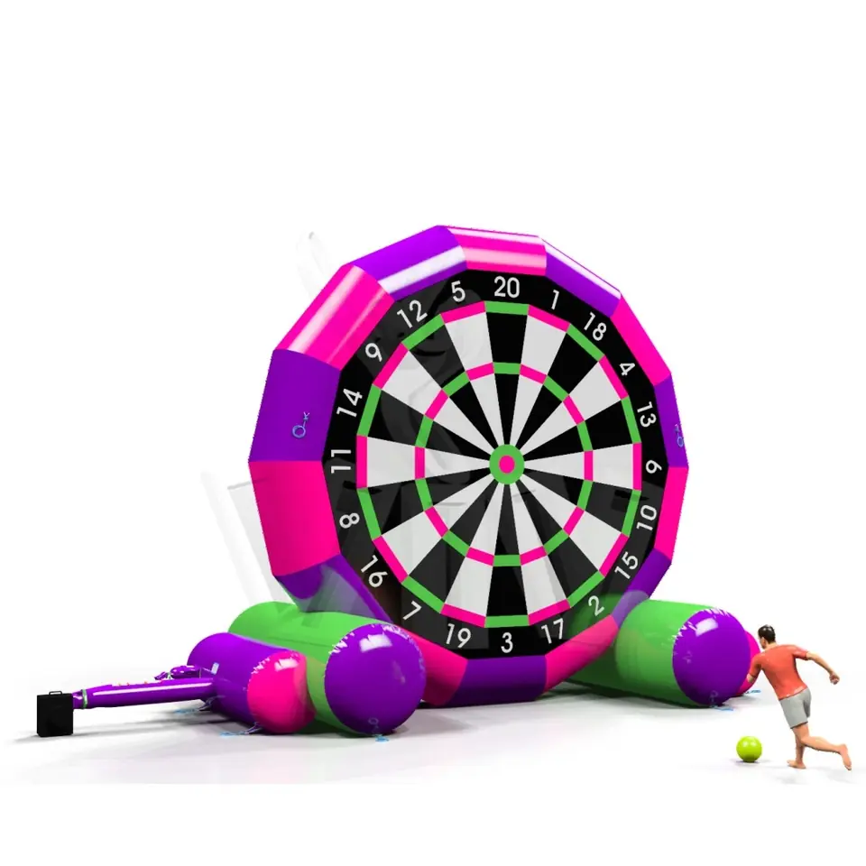 Foot darts startup commercial inflatable action game